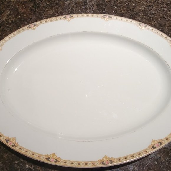 Noritake Porcelain Oval Platter - Picture 1 of 6